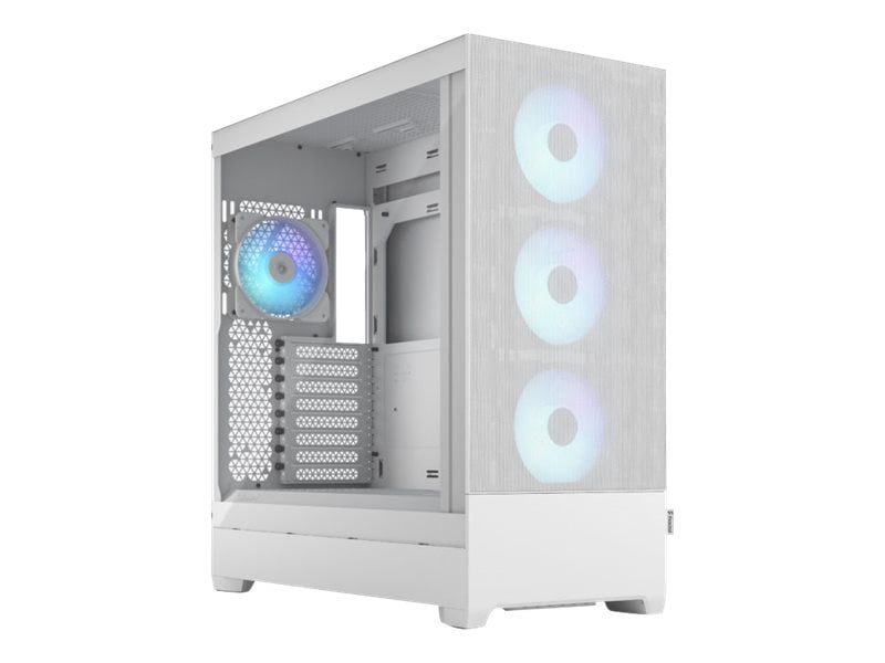 Fractal Design Pop XL Air RGB White TG ATX HighAirflow Clear Tempered Glass Window Full Tower