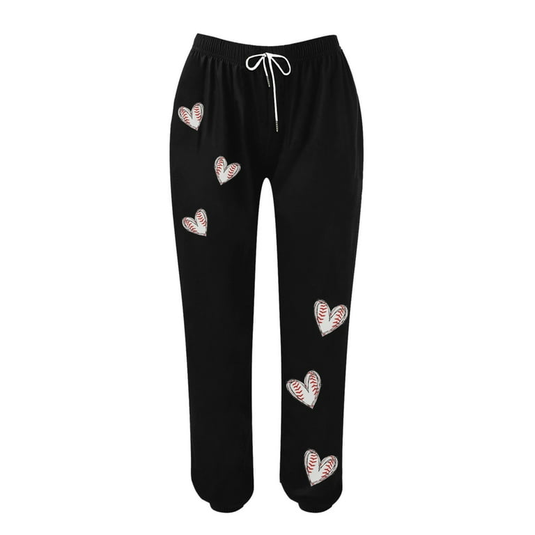 Women s Butterfly Print Drawstring Sweatpants Soft Lounge Pants Jogger Pants High Waisted Pants with Pockets Fall winter outfits 2024 Walmart