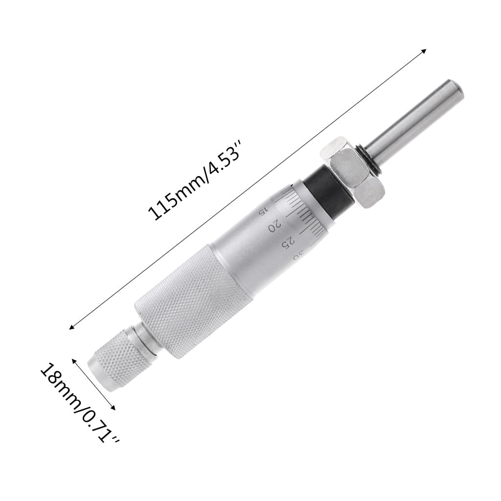 Round Needle Micrometer Head Measurement