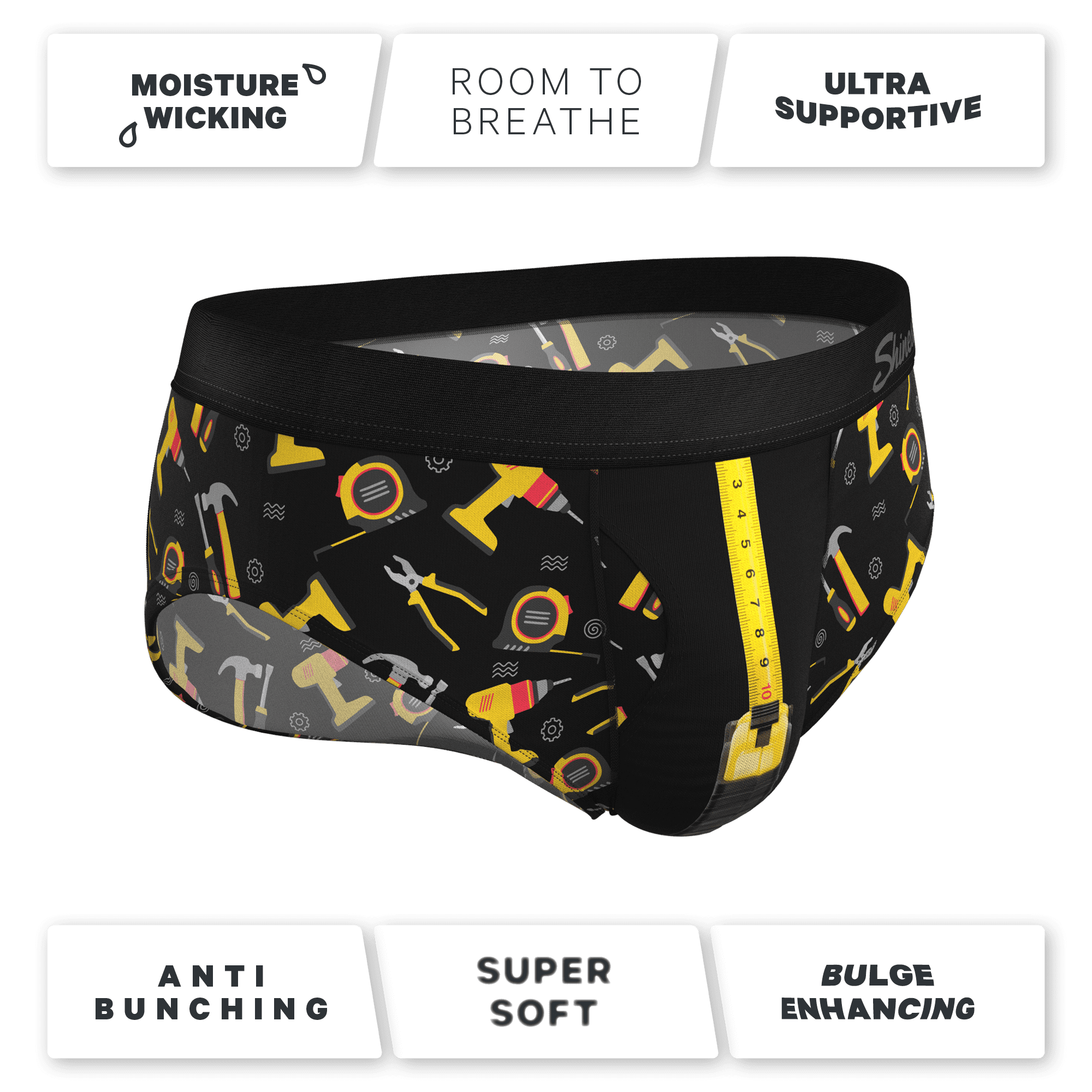 The Tool Kit - Shinesty Tool Ball Hammock Pouch Underwear Briefs Medium