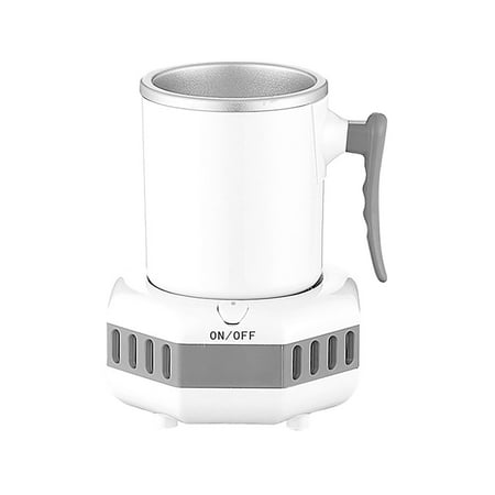 

Xipoxipdo Quick Cup Smart Mug Cooler Constant Heat Electric Portable For Home Restaurant (white)