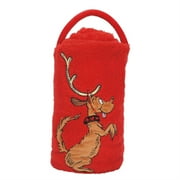 Department 56 Grinch Max SnowThrow Plush Fleece Blanket 45in x 60in