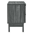 thumbnail image 3 of Modway Render Two-Drawer Particleboard Wood Nightstand in Charcoal, 3 of 7