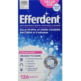 Efferdent Retainer & Denture Cleaner Tablets, Complete Clean, 126 Count