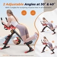 thumbnail image 4 of Ab Machine and Rowing Machine, 4 in 1 Rowing Machines for  with 3 Levels of Workout Resistance, Quiet & Foldable Rower Machine with 3 Adjustable Handle Heights & LCD , Row Machine for, 4 of 6