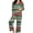 Multicolor G, variant on Enjoytime Christmas Womens Pajama Sets Print Button Down Long Sleeve Shirts Pants 2 Piece Sleepwear Xmas Soft Plus Size Lounge Set