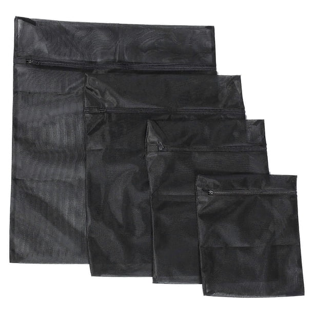 4pcs Clothing Laundry Bag Mesh Laundry Bags Zipper Laundry Bags Washing Machine Bags