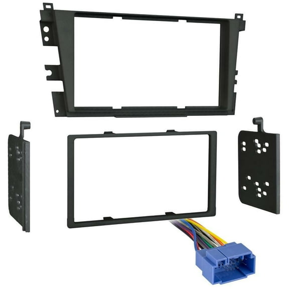 Metra 95-7868B Double DIN Stereo Dash Kit   Harness for 1999-2003 Acura TL