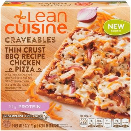 Lean Cuisine BBQ Chicken Pizza 6 oz, Pack of 8 (Best Bbq Chicken Pizza Delivery)