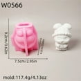 thumbnail image 3 of Bunnies Figurine Silicone Molds for Epoxy Resin Soap Making Cement Gypsum Silicone Molds for Handmade Craft, 3 of 8