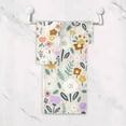 thumbnail image 5 of SKYSONIC 3 Pack Towel Creative Flowers Cotton Bath Towel Set (1 Bath Towel, 1 Hand Towel, 1 Washcloth) for Bathroom, Super Soft and Quick Dry Towels, 5 of 7