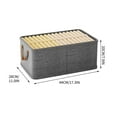 thumbnail image 3 of PRETXORVE Effortless Clothing Storage Solution Your Life with this Drawer-Style Fabric Wardrobe Organizer for Sweaters and More, 3 of 9