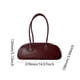 thumbnail image 5 of Bolso Mujer Versátil Hombro Cierre Cremallera Citas para Niñas Vino Rojo Rojo, 5 of 6