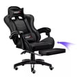 thumbnail image 3 of Silla Gamer Vidita GX2000 Vidita Vidita ergonómica negra con tapizado de poliuretano, 3 of 5