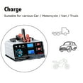 thumbnail image 5 of 400W 12/24V Heavy Duty Car Truck Battery Charger, Trickle Maintainer/Deep Cycle Automatic Pulse Repair Battery for Boat,Motorcycle,Lawn Mower,Golf Cart, 5 of 18