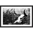 thumbnail image 2 of Marmont Hill "Skull in the Grass" Framed Painting Print, 2 of 2