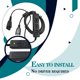 thumbnail image 4 of Tholdsy Cable adaptador para auriculares Divisor de desconexión rápida Conectores de equipos adaptados Convertidor de audio digital Suministros para Juegos de teclado y mouse para computadora, 4 of 6