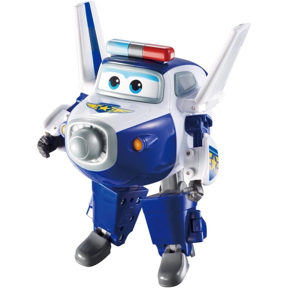 Super Wings - Transformando la figura de juguete Paul, plano Super Wings N/A