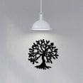 thumbnail image 7 of 1set Tree of Life Metal Wall Art Decor Rustic Sign Black Wall Sculptures Decorative Hanging Ornament Iron, 7 of 7