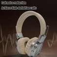 thumbnail image 5 of Over-Ear Wireless Bluetooth Headphones, Noise Cancelling, Retros Glow Design, Comfortable Wear, Long Battery Life, Foldable, Immersive Stereo Sound for Home, Travel, Outdoor Entertainment, 5 of 6
