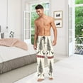 thumbnail image 6 of FORMRS Mens Pajama Pants with Pockets Sleepwear Lounge Bottoms Sizes S-2XL, Black Deer, 6 of 7