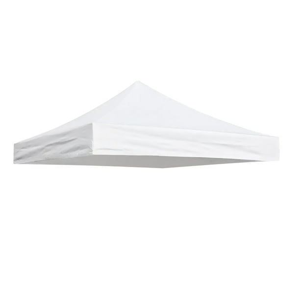 Toldo cuadrado de repuesto Gazebo para - Impermeable y Blanco 3x3m kusrkot Reemplazo de la cubierta superior de la carpa