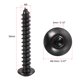 thumbnail image 2 of Tornillos autorroscantes de hexágono Uxcell, tornillo de madera de acero al carbono M5 x 35mm, paquete de 25, 2 of 4