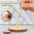 thumbnail image 4 of 25pcs Mini Glass Bottles 5 ml, Clear Glass Dropper Bottle with 2 ml Dropper, Pipette, Long Tube Dispenser & 36 Labels, for Essential Oil Perfume, 4 of 7