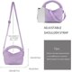 thumbnail image 3 of LHSHID Women Woven Tote Small Crossbody Bag, Weave Quilted Purse Square Shoulder Bag Woven Handbag with Detachable Strap, 3 of 7