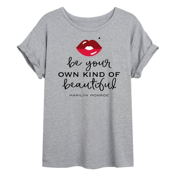 Marilyn Monroe - Pop Culture Icon - Be Your Own Kind Of Beautiful - Juniors Ideal Flowy Muscle T-Shirt