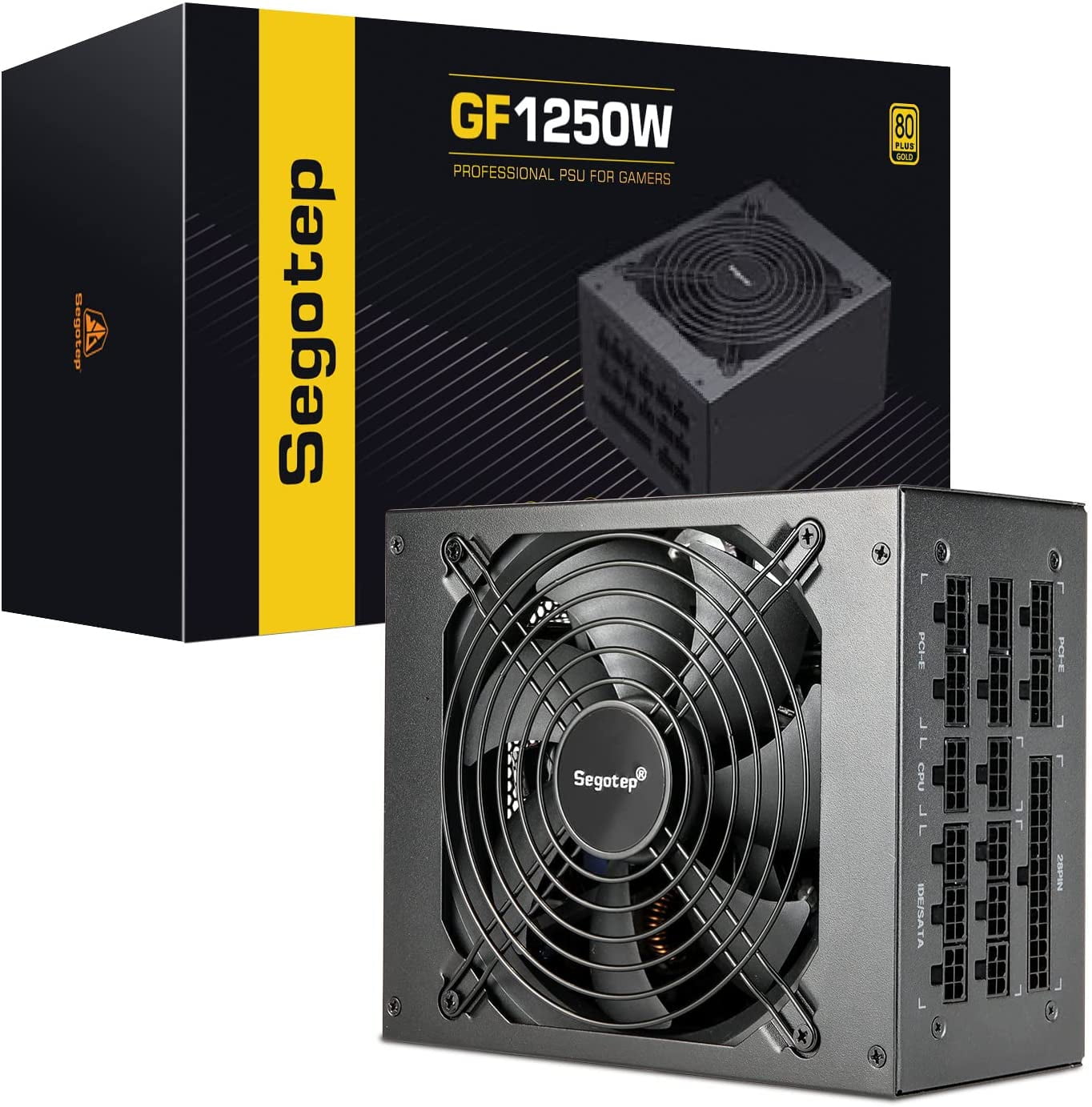 Segotep 1250W ATX Desktop PC Gaming Power Supply, Fully Modular 80