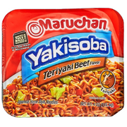 Maruchan Yakisoba Teriyaki Beef Noodles, 4 oz.