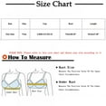 thumbnail image 3 of Danhjin Bras for Women Fashion Woman's Lace Beauty Back Solid Strap Wrap Hollow Out Bra Underwear Bralettes for Women with Support, 3 of 7