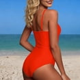 thumbnail image 3 of Oplxuo Women Tummy Control One Piece Swimsuit Modest Bathing Suit Full Coverage High Neck Swimwear, 3 of 7