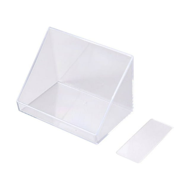Inteprter Estante de pared de plástico sin perforaciones, decodificador de TV, estante de enrutador, soporte de partición, accesorios para el Type3 NO3