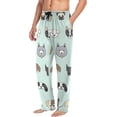 thumbnail image 5 of FREEAMG Dog Cotton Pajama Pant for Men, Super Soft Lightweight Lounge Pajama Bottoms Drawstring Sleepwear Pant with 2 Pockets, 5 of 7