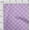 Lavender, variant on oneOone Organic Cotton Poplin Twill Fabric Stripe & Dots Print Fabric By The Yard 42 Inch Wide