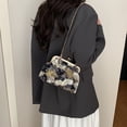 thumbnail image 4 of Jiibva Crane Pattern Clutch with Chain Chinese Style Crossbody Bag Women's Evening Bag for Wedding Banquet Party Prom Events, 4 of 7
