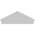 thumbnail image 5 of Ekena Millwork 46"W x 18-3/8"H x 2-3/4"P (Pitch 6/12) Peaked Cap 3 Spoke Architectural Grade PVC Combination Pediment, 5 of 8