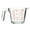 350ml, variant on Opvise Premium Borosilicate Glass Measuring Cup with Dual-Scale Markings, Eagle Spout & Heat-Resistant Handle - 350ml/500ml/1000ml Capacity for Baking, Liquids, and Mixing