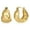 Gold, variant on Alexcraft 14K Gold Plated Sterling Silver Hypoallergenic Chunky Hoop Earrings for Women