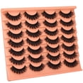 thumbnail image 3 of Pestañas postizas ALICROWN, pestañas cortas, aspecto natural, 14 pares, 3 of 9