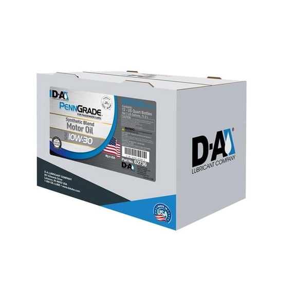 Penngrade Motor Oil BPO62736-12 12 x 1 qt. 10W Synthetic Blend Motor Oil, Case of 30