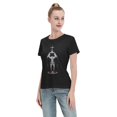 thumbnail image 4 of Women's Basic Short Sleeve T-Shirt One Piece Big Bear, 4 of 6