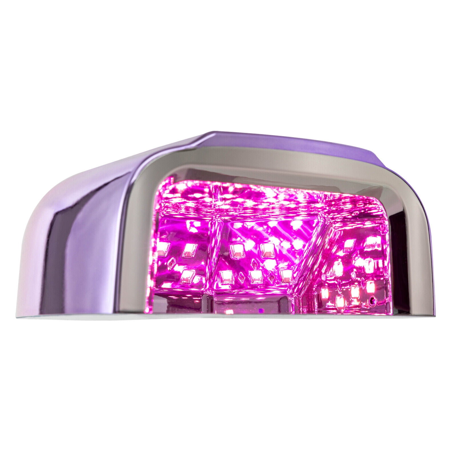 96W 15600mAh Cordless Rechargeable LED UV Nail Lamp Nail Gel Polish Light Dryer Light Purple
