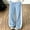 Blue, variant on OGLCCG Fleece Sweatpants Girls Side Stripe Wide Leg Active Sweat Pants Elastic Waist Loose Fit Warm Athletic Trousers with Pockets(Red,7-8 Years)