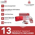 thumbnail image 2 of Kit de etiquetado de bloqueo TRADESAFE Electrical Lock Out, 2 of 6