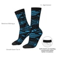 thumbnail image 4 of Fuzoiu Spacecraft Print Athletic Crew Socks for Men & Women,Casual Crew Socks,Above Ankle Crew Socks for Business, Casual, 4 of 6