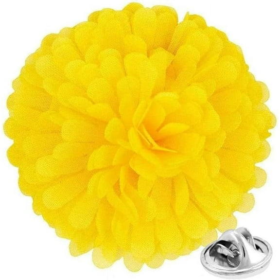 Vittorio Vico Men's Formal Carnation Flower Lapel Pin