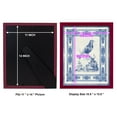 thumbnail image 4 of Toile de Jouy I -Framed Print w/glass-Cherry Red, 4 of 7
